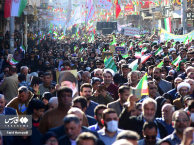 گزارش تصویری؛ بیعت خوزستانی‌ها با آرمان‌های انقلاب