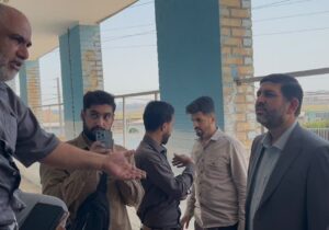 بازدید میدانی دکتر محمد امیر و مسئولان شهرداری برای گرهگشایی از محرومیتهای آموزشی
